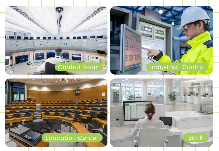 4K + 1080p HDMI + USB 2.0 + Audio + RS232 + IR HDMI KVM-Extender Set, SC&T HKM01-4K